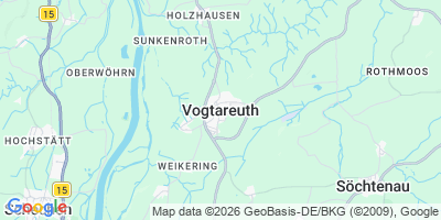 Karte Vogtareuth