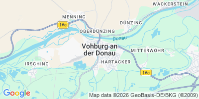 Karte Vohburg a.d.Donau