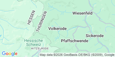 Karte Volkerode