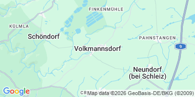 Karte Volkmannsdorf