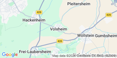 Karte Volxheim