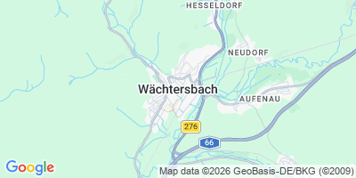 Karte Wächtersbach