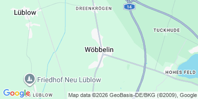 Karte Wöbbelin