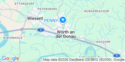 Karte Wörth a.d.Donau