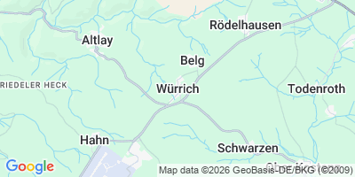Karte Würrich