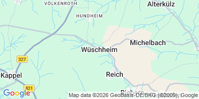 Karte Wüschheim