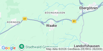 Karte Waake