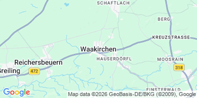 Karte Waakirchen