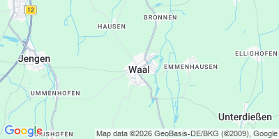 Karte Waal