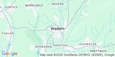 Karte Wadern