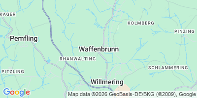 Karte Waffenbrunn