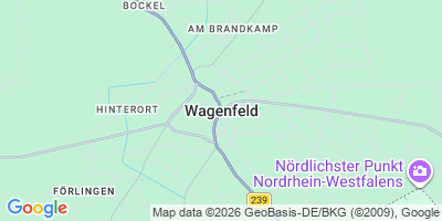 Karte Wagenfeld