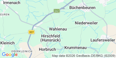 Karte Wahlenau