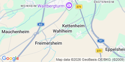 Karte Wahlheim