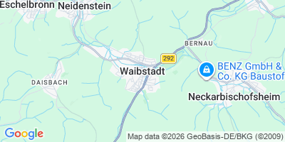 Karte Waibstadt