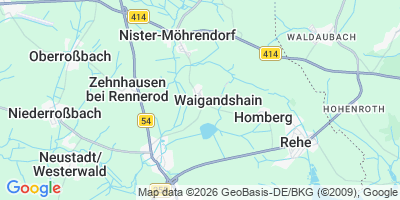 Karte Waigandshain