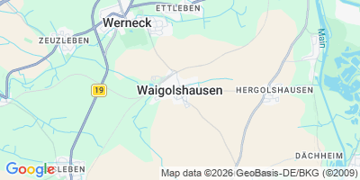 Karte Waigolshausen