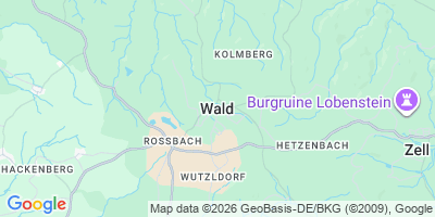 Karte Wald