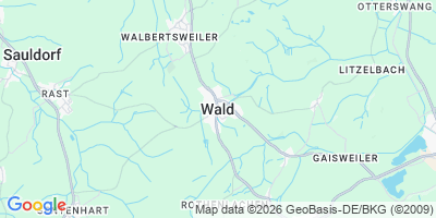 Karte Wald