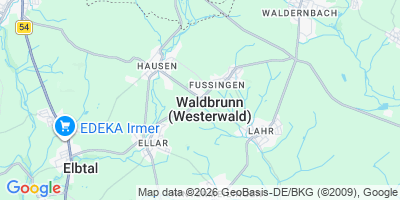 Karte Waldbrunn (Westerwald)
