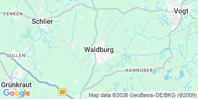 Karte Waldburg
