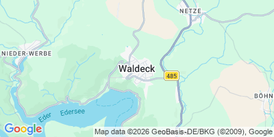 Karte Waldeck