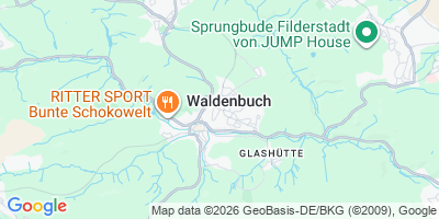 Karte Waldenbuch
