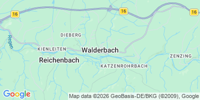 Karte Walderbach