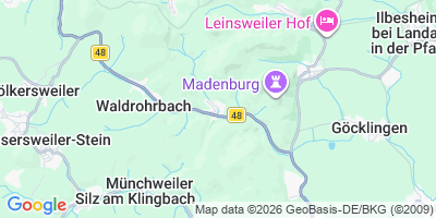 Karte Waldhambach