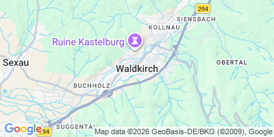 Karte Waldkirch