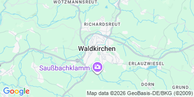 Karte Waldkirchen