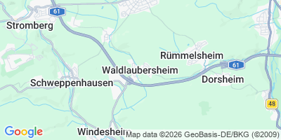 Karte Waldlaubersheim