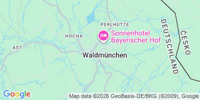 Karte Waldmünchen