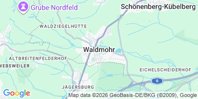 Karte Waldmohr