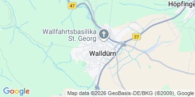 Karte Walldürn