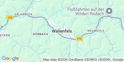 Karte Wallenfels