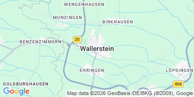 Karte Wallerstein