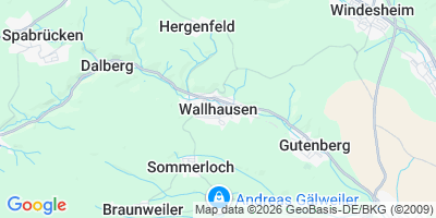 Karte Wallhausen