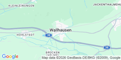 Karte Wallhausen