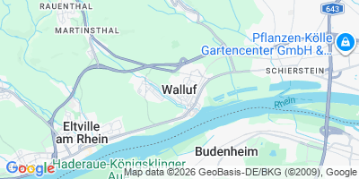 Karte Walluf
