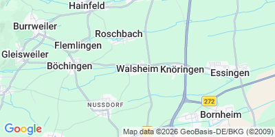 Karte Walsheim