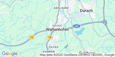 Karte Waltenhofen