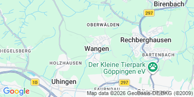 Karte Wangen