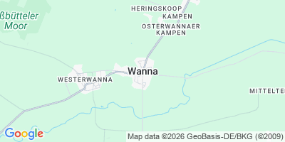 Karte Wanna