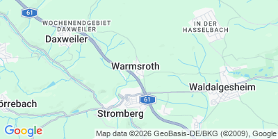 Karte Warmsroth
