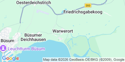 Karte Warwerort