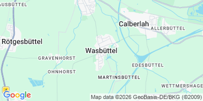 Karte Wasbüttel