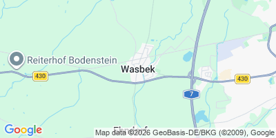 Karte Wasbek