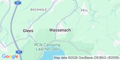 Karte Wassenach