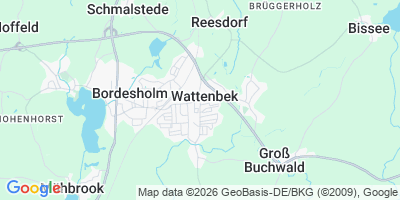 Karte Wattenbek